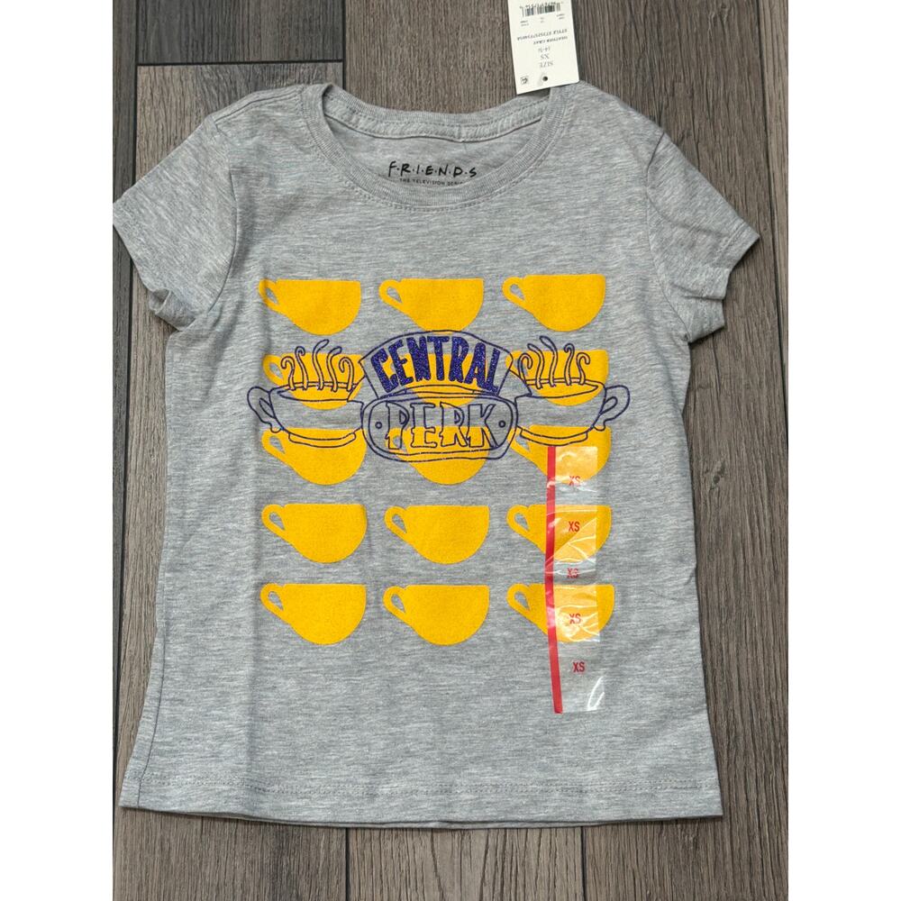 Friends Central Perk TShirt Size XS 4/5 Kids NWT